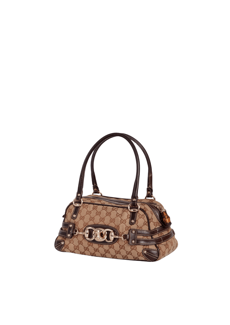 GG CANVAS WAVE BOSTON BAG