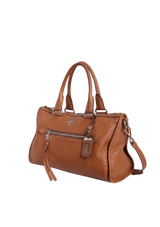 VITELLO DAINO FRONT ZIP BAG