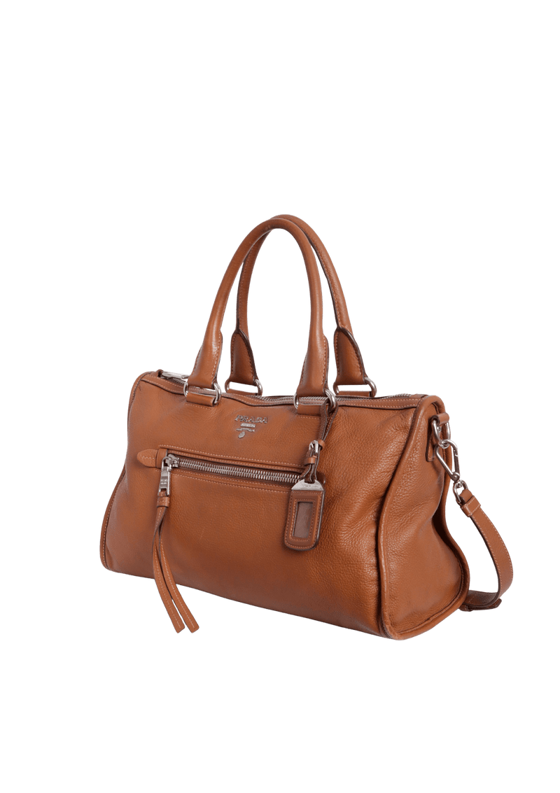 VITELLO DAINO FRONT ZIP BAG