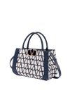SMALL VLOGO SIGNATURE TOILE ICONOGRAPHE BAG