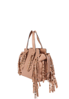 ROCKSTUD FRINGE TOTE