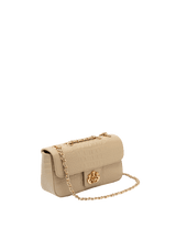 BOLSA ANNE JUMBO EM COURO NATURAL