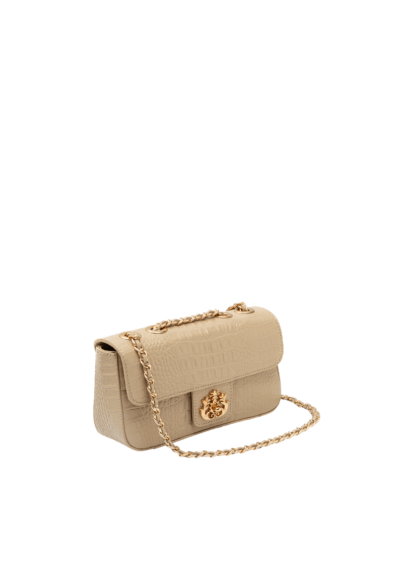 BOLSA ANNE JUMBO EM COURO NATURAL