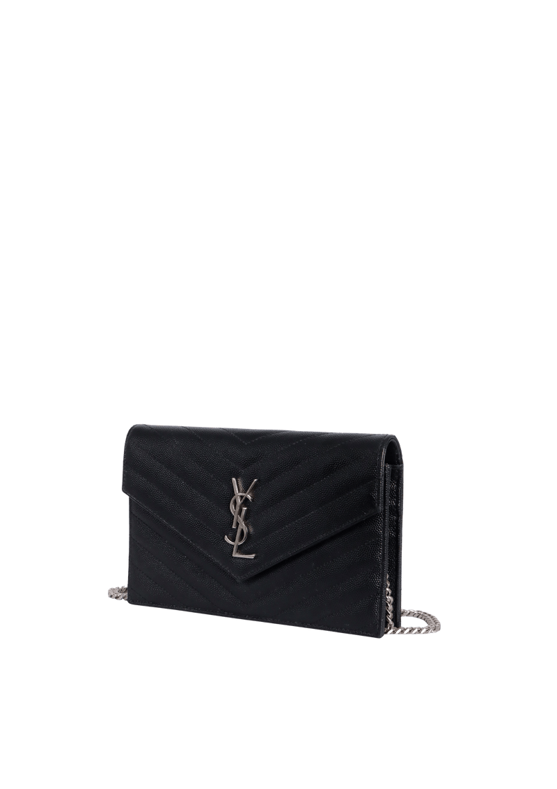 CASSANDRE ENVELOPE MATELASSÉ CHAIN WALLET