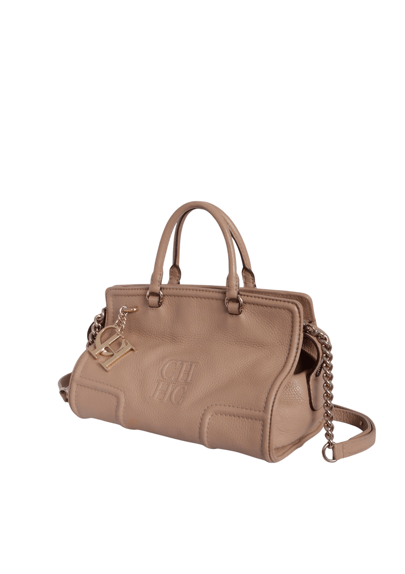 LEATHER SATCHEL BAG