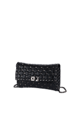 ROCKSTUD SPIKE WALLET ON CHAIN