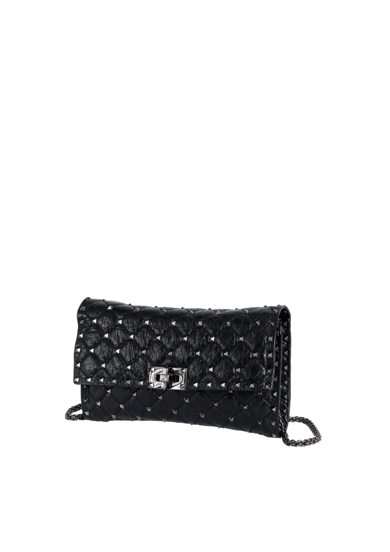 ROCKSTUD SPIKE WALLET ON CHAIN