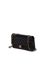 MEDIUM CLASSIC DOUBLE FLAP LAMBSKIN