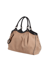 DIAMANTE CANVAS MEDIUM SUKEY TOTE