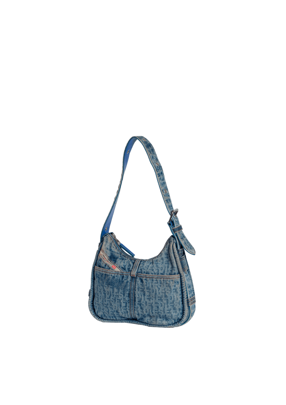 BOLSA DIESEL MONOGRAM DENIM HOBO BAG AZUL ORIGINAL – Gringa