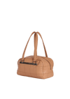 SQUARE STITCH BOWLER BAG