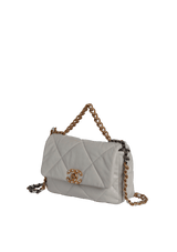 SMALL 19 FLAP BAG GOATSKIN