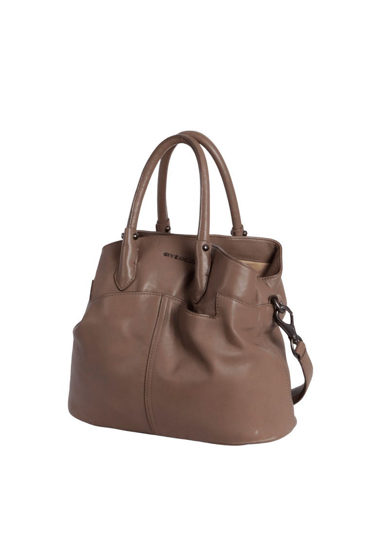 LEATHER SATCHEL BAG