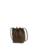 LEATHER BUCKET BAG