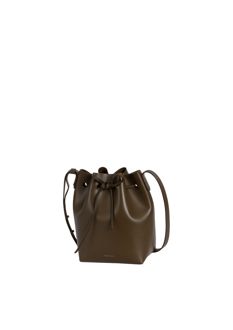 LEATHER BUCKET BAG