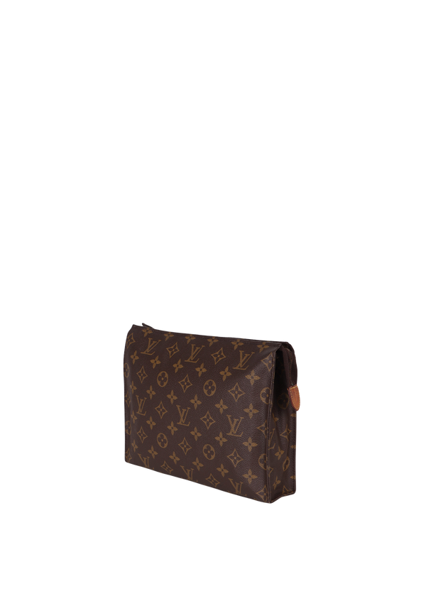 MONOGRAM TOILETRY POUCH