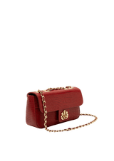 BOLSA ANNE EM COURO LIZARD