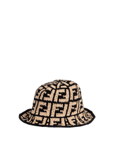 ZUCCA RAFFIA BUCKET HAT