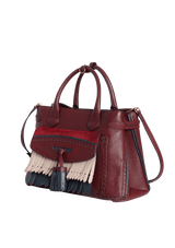 BROGUES TASSEL BANNER TOTE