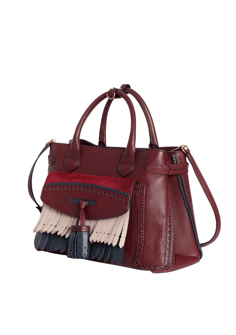 BROGUES TASSEL BANNER TOTE