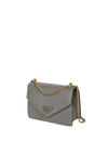 SAFFIANO TRIANGLE ENVELOPE CHAIN BAG