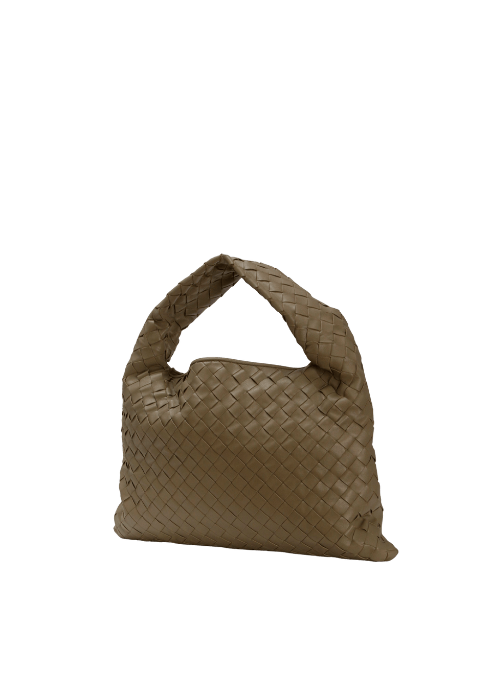 BOLSA BOTTEGA VENETA INTRECCIATO SMALL HOP BAG VERDE ORIGINAL – Gringa