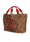 LEOPARD PRINT ATELIER TOTE BAG