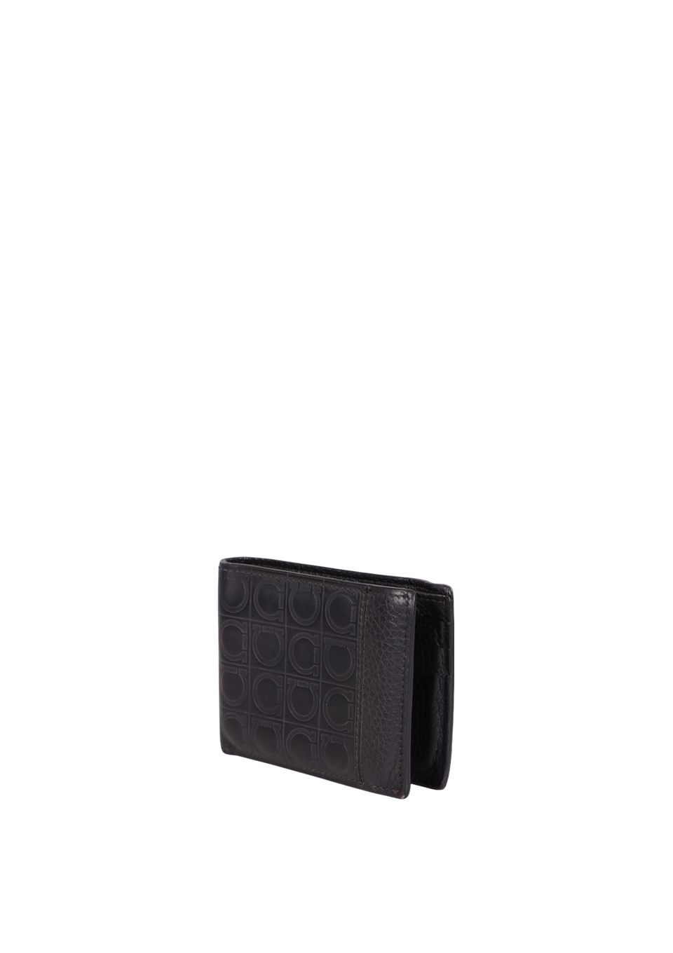 CARTEIRA SALVATORE FERRAGAMO LEATHER SIGNATURE WALLET PRETO P