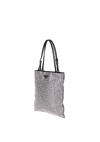 SATIN CRYSTAL MINI TOTE