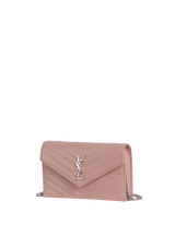 CASSANDRE ENVELOPE MATELASSÉ CHAIN WALLET