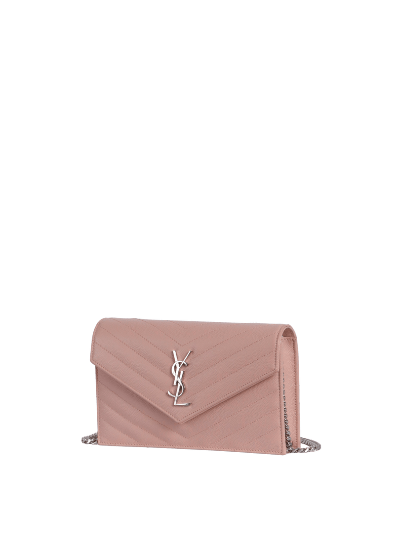 CASSANDRE ENVELOPE MATELASSÉ CHAIN WALLET