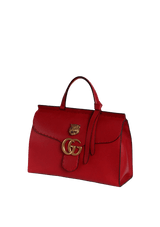 GG MARMONT ANIMALIER TOP HANDLE BAG