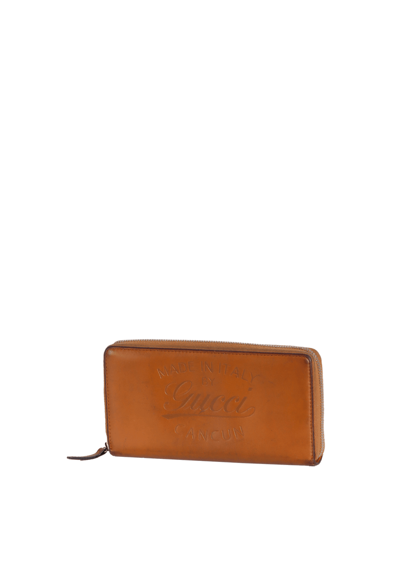 LEATHER ZIPPY WALLET