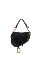 LEATHER SADDLE BAG + STRAP