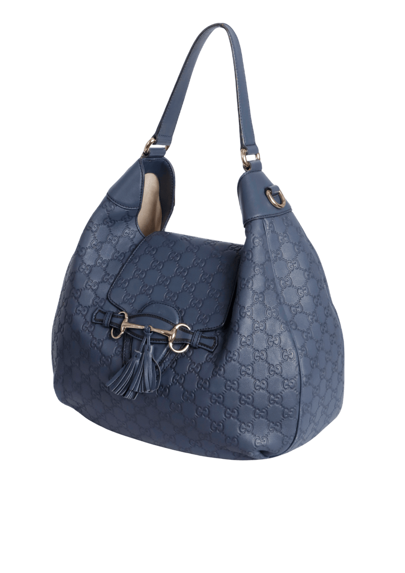 LARGE MICROGUCCISSIMA EMILY BAG