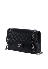 JUMBO CLASSIC DOUBLE FLAP BAG CAVIAR