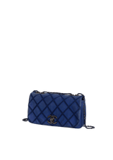 DIAMOND STITCH FLAP BAG