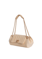 MADEMOISELLE LIGNE ACCORDION FLAP SHOULDER BAG