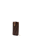 FF EMBOSSED F IS FENDI PHONE POUCH