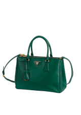 MEDIUM SAFFIANO LUX DOUBLE ZIP GALLERIA