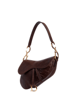 VINTAGE MINI LEATHER SADDLE BAG