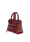 HOUSE CHECK STUDDED SMALL BANNER TOTE