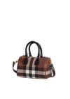 HOUSE CHECK MINI BOWLING BAG
