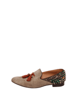 SUEDE LOAFERS 40.5