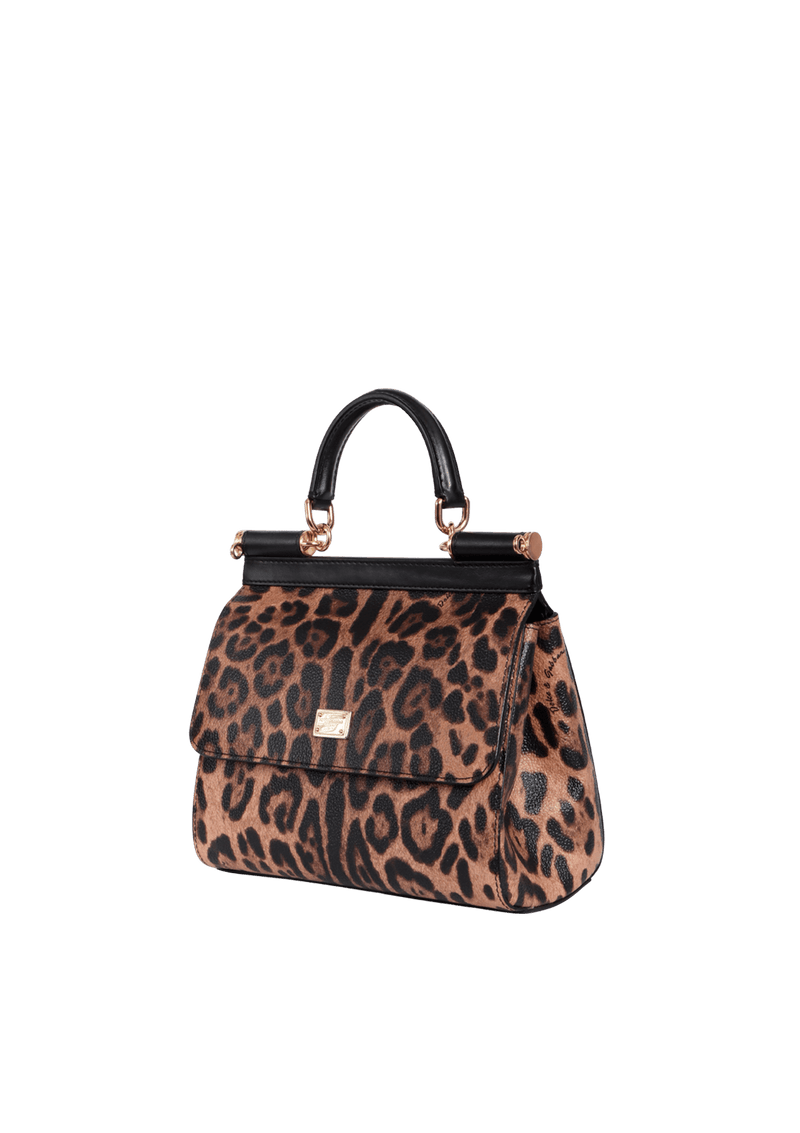 SMALL LEOPARD MISS SICILY BAG