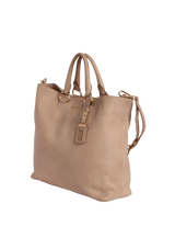 SOFT CALF SHOPPING TOTE