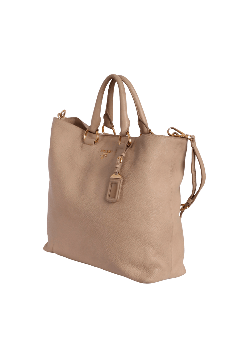 SOFT CALF SHOPPING TOTE