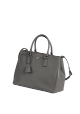 MEDIUM SAFFIANO LUX DOUBLE ZIP GALLERIA