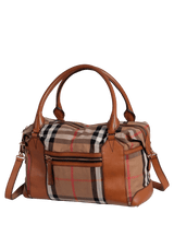 HOUSE CHECK DIAPER BAG