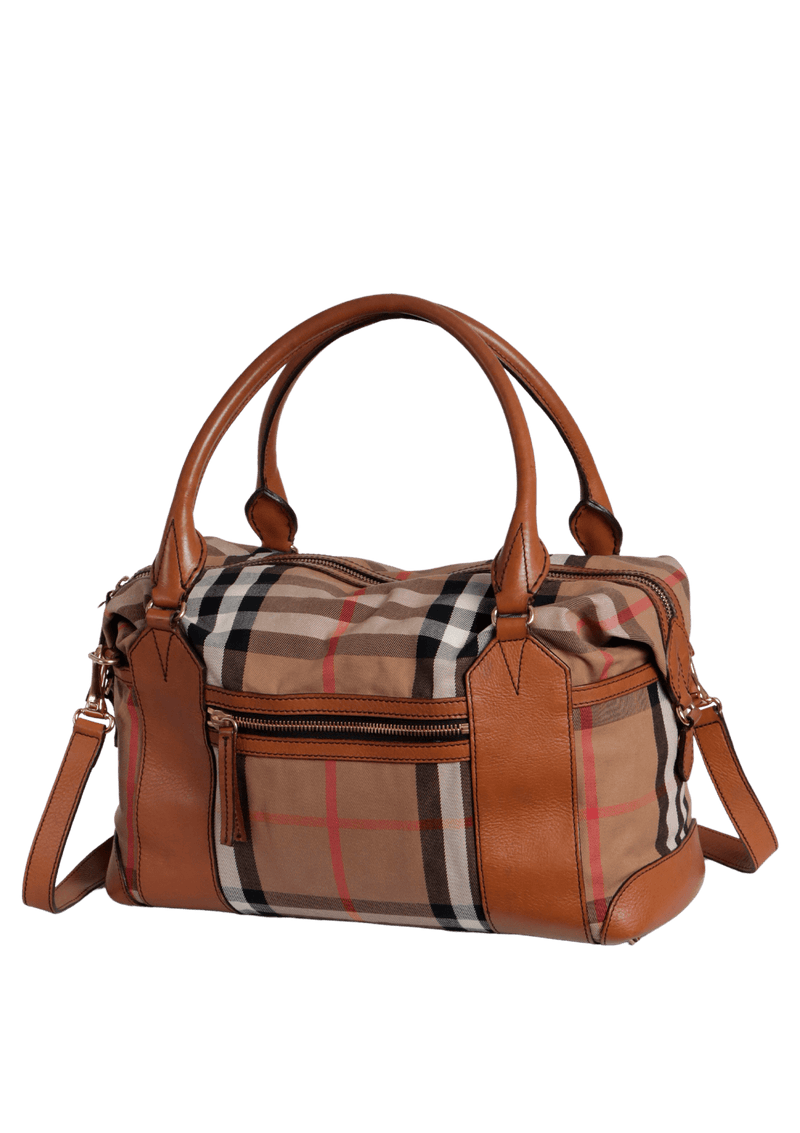 HOUSE CHECK DIAPER BAG